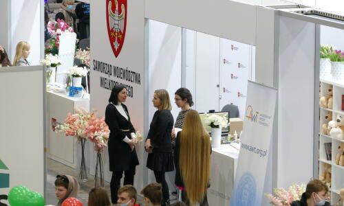 Targi edukacyjne 11-13 marca 2022 r., a na stoisku CWRKDIZ pokazy zawodów, doradztwo zawodowe, gry zawodoznawcze,  (8)